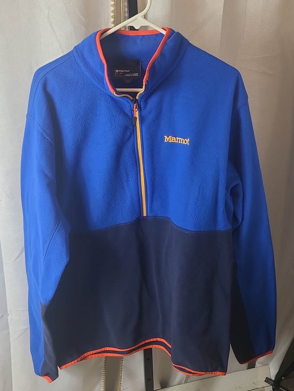 Marmot Rocklin 1/2 Zip pullover fleece jacket Mens XL